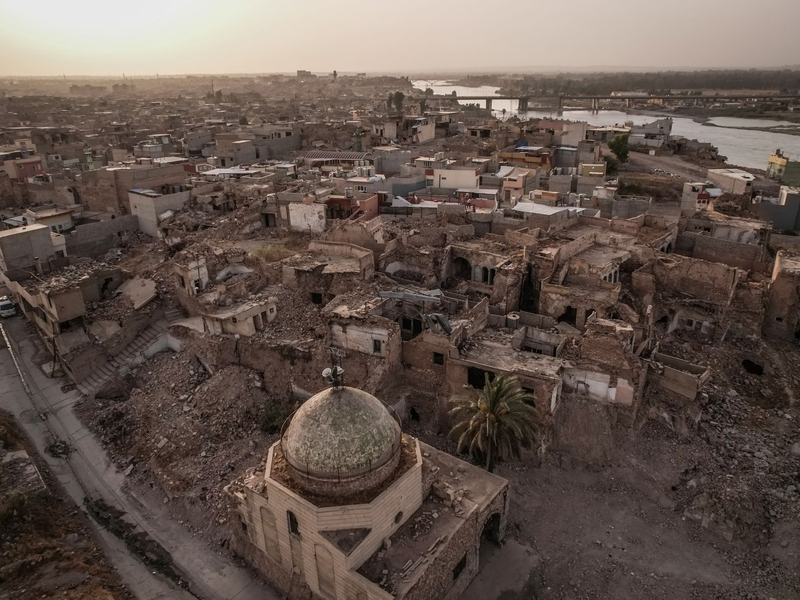Die Wiederaufbauarbeiten der zerstörten historischen Stätten in Mossul sind abgeschlossen (Archivbild). - Foto: Ismael Adnan/dpa
