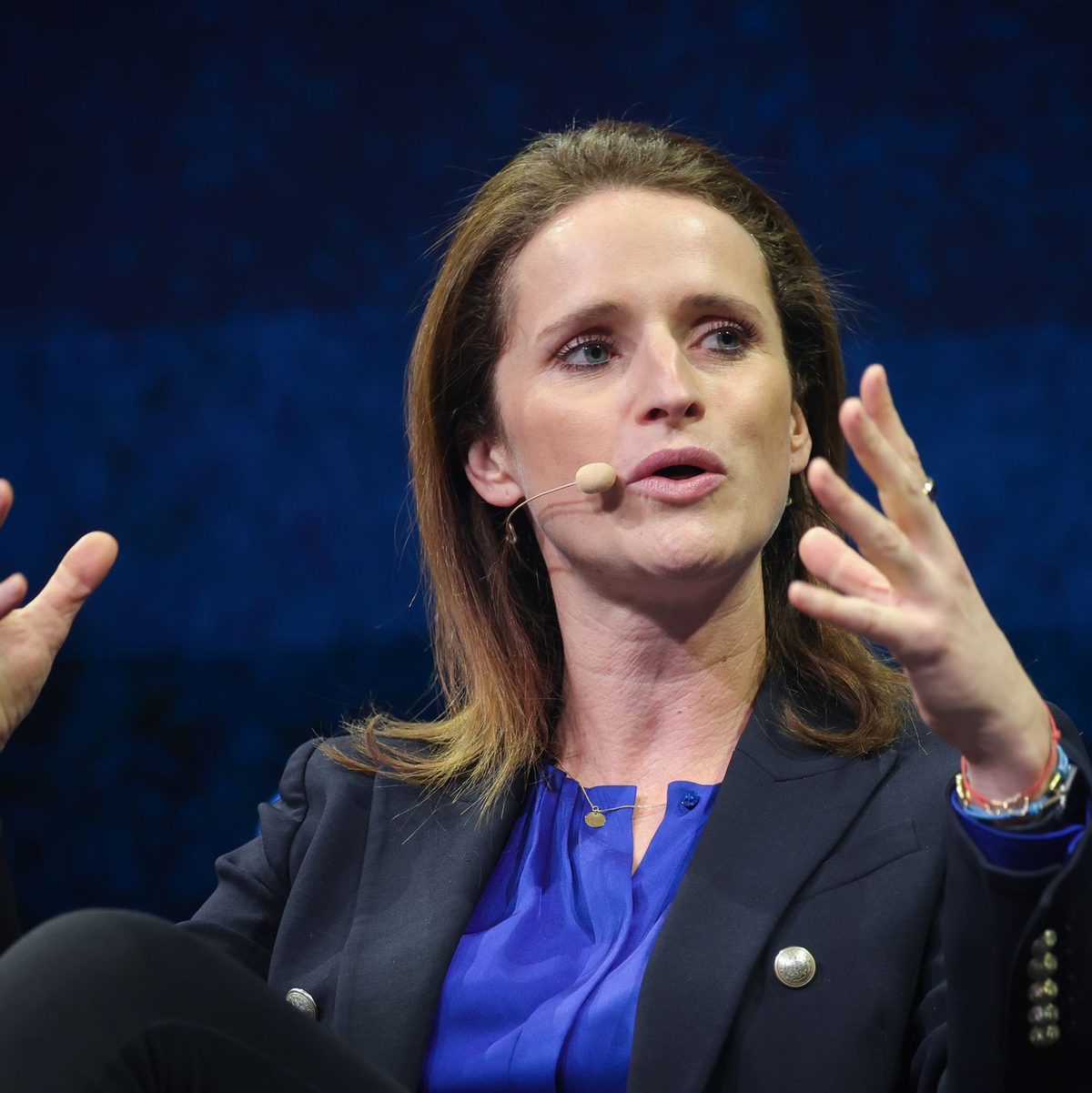 Verena Pausder, Vorsitzende des Startup-Verbands fordert bessere Bedingungen für Börsengänge von Wachstumsfirmen. (Archivbild) - Foto: Christian Charisius/dpa