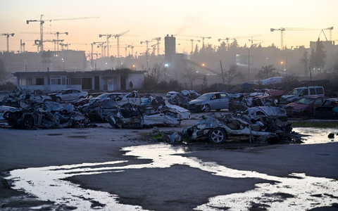 Blick auf die Stadt Antakya, zwei Jahre nach den verheerenden Erdbeben, die die Stadt in weiten Teilen zerstört haben. - Foto: Anne Pollmann/dpa Blick auf die Stadt Antakya, zwei Jahre nach den verheerenden Erdbeben, die die Stadt in weiten Teilen zerstört haben. - Foto: Anne Pollmann/dpa