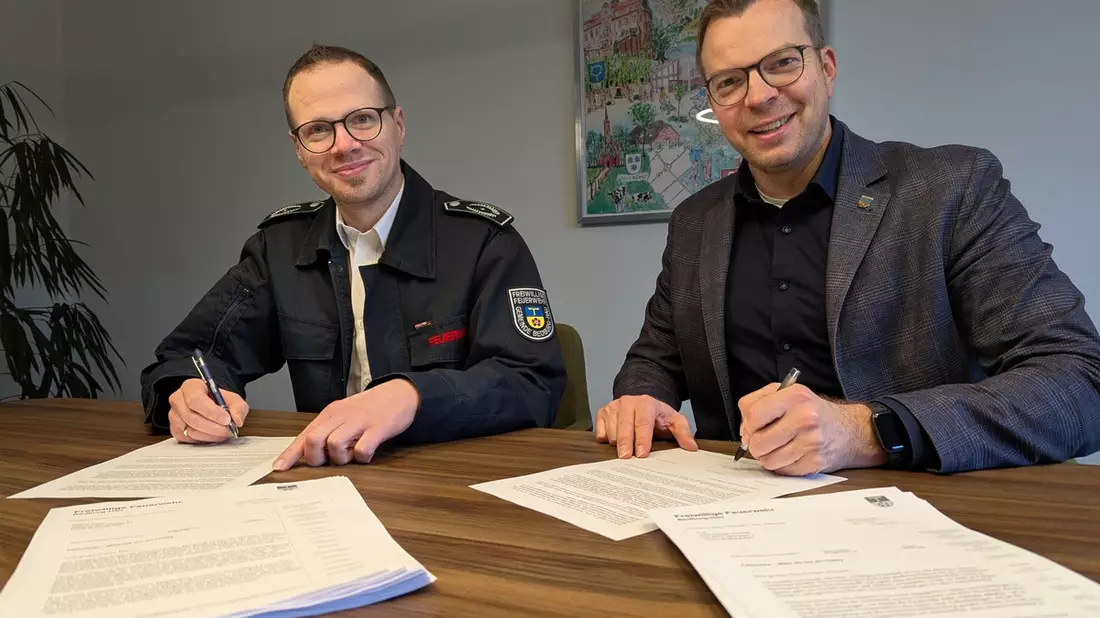 FW-KLE: Freiwillige Feuerwehr Bedburg-Hau: Unterstützung und Aufstockung der Einsatzkräfte ist für die Zukunft notwendig - Bild: presseportal.de