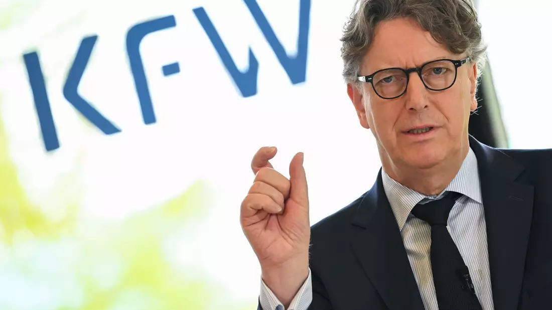 KfW-Vorstandschef Stefan Wintels sieht die staatliche Förderbank gut aufgestellt. - Bild: Arne Dedert/dpa