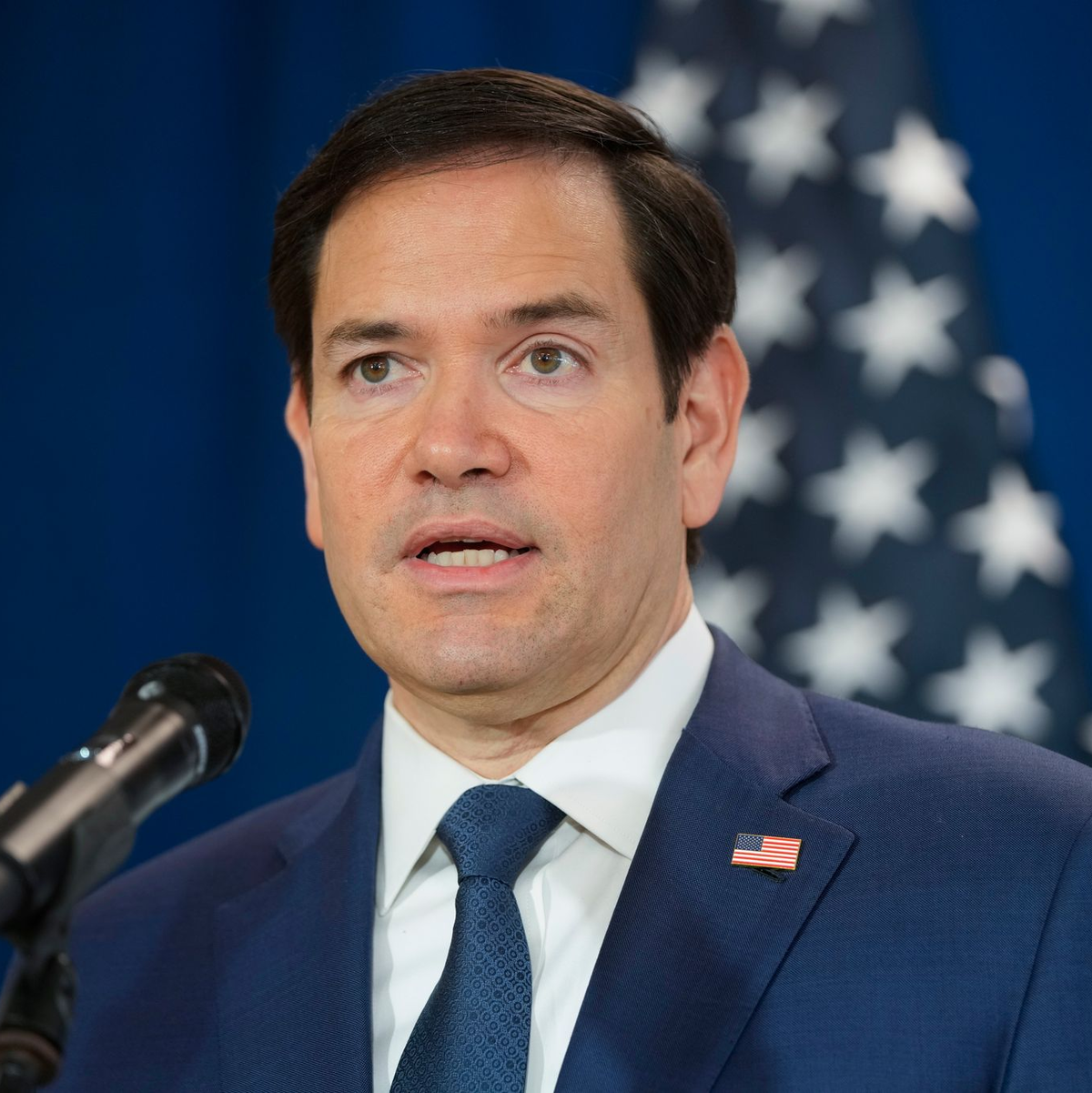 Außenminister Rubio begrüßte den Plan. - Foto: Mark Schiefelbein/Pool AP/AP/dpa
