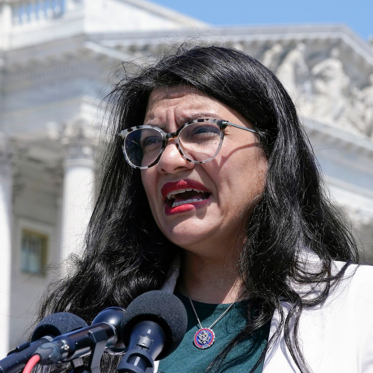 Auch Tlaib sprach von 