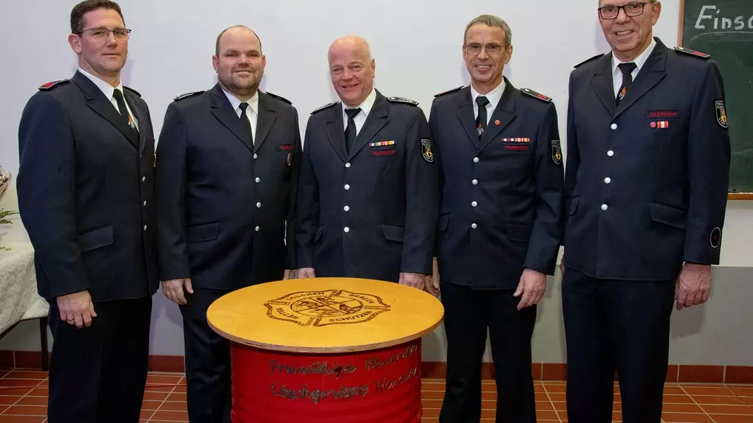 Feuerwehr Goch: Sebastian van Triel ist neuer Leiter der Löschgruppe Hassum - Bild: presseportal.de