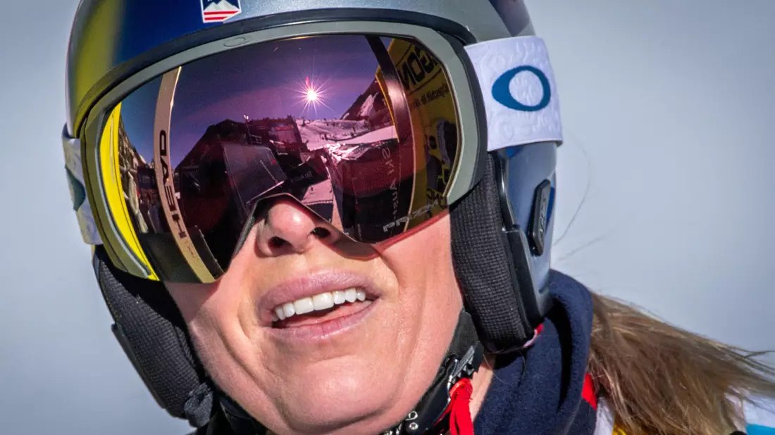 Lindsey Vonn ist nach den ersten, enttäuschenden Trainings etwas ratlos. - Bild: Jens Büttner/dpa