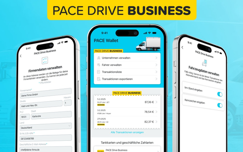 PACE Telematics führt PACE Drive Business ein: Die digitale Flottenkarte für effizientes Flottenmanagement - Foto: presseportal.de