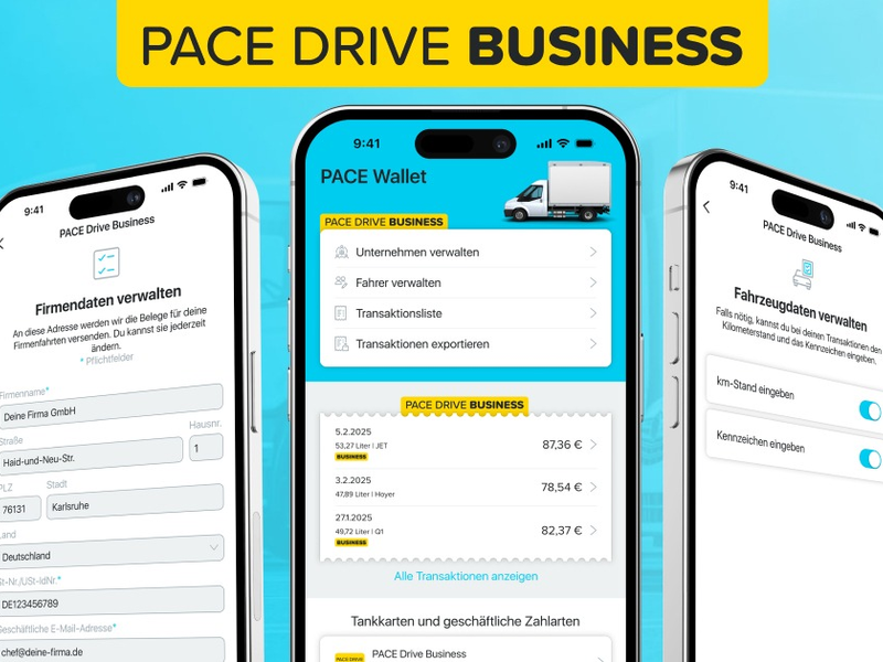 PACE Telematics führt PACE Drive Business ein: Die digitale Flottenkarte für effizientes Flottenmanagement - Foto: presseportal.de