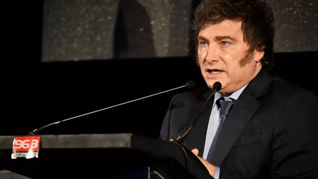 Macht es mit einem angekündigten Austritt aus der WHO US-Präsident Donald Trump nach: Argentiniens Präsident Javier Milei. (Archivbild) - Bild: Santiago Mazzarovich/dpa