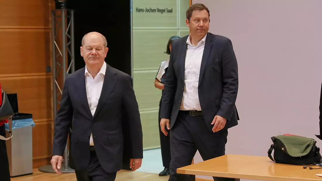 Olaf Scholz und Lars Klingbeil (Archiv) - Bild: über dts Nachrichtenagentur