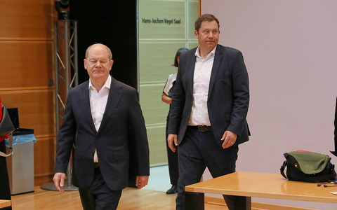 Olaf Scholz und Lars Klingbeil (Archiv) - Foto: über dts Nachrichtenagentur