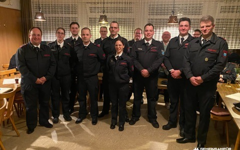 FW Rheurdt: Die Zukunft der Löscheinheit Rheurdt steht auf stabilen Füßen /Eine starke Kinderfeuerwehr und zahlreiche Beförderungen standen bei der Jahreshauptversammlung im Vordergrund - Foto: presseportal.de