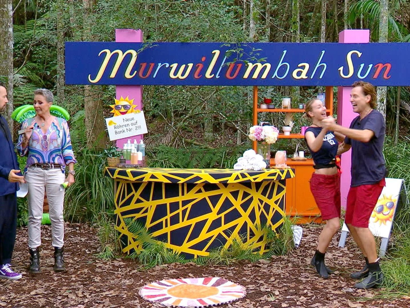 Auch Maurice Dziwak (l.) und Timur Ülker zofften sich. - Foto: -/RTL/dpa