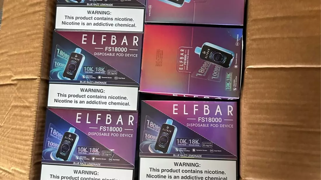 HZA-OS: Osnabrücker Zoll stellt 8.000 Vapes sicher; Steuerschaden in Höhe von 34.000 Euro - Bild: presseportal.de