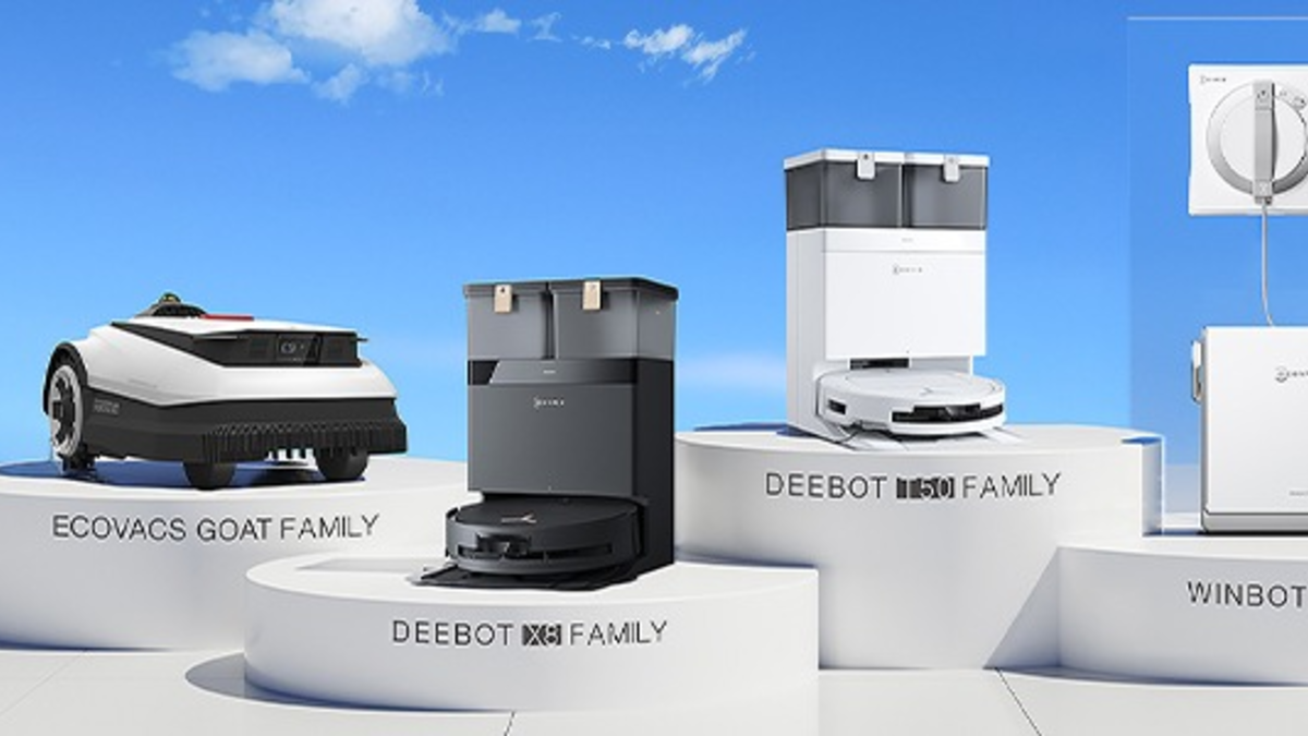 ECOVACS ROBOTICS: Intelligente Lösungen für Haushalt und Garten - Foto: presseportal.de