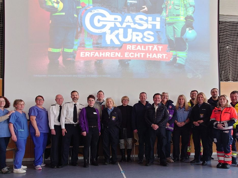 POL-DA: Groß-Gerau: Präventionskampagne Crashkurs Hessen startet im Landkreis Groß-Gerau/Sensibilisierung für junge Verkehrsteilnehmerinnen und -teilnehmer - Foto: presseportal.de