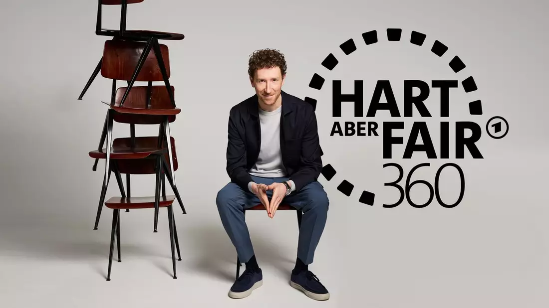 Neu in der ARD Mediathek: hart aber fair 360 mit Louis Klamroth / Direkt, kontrovers, konfrontativ - abrufbar ab 14. Februar 2025 - Bild: presseportal.de
