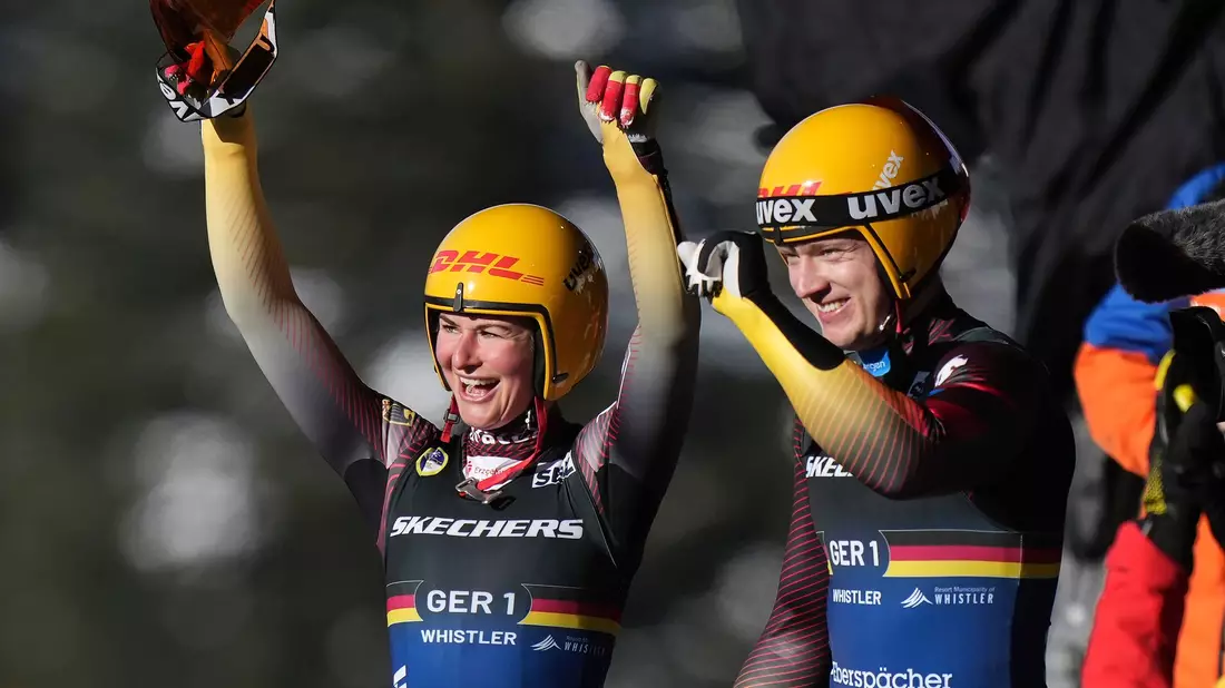 Rodel-Coup: WM-Gold für Hannes Orlamünder und Paul Gubitz - Bild: DARRYL DYCK/The Canadian Press/AP/dpa