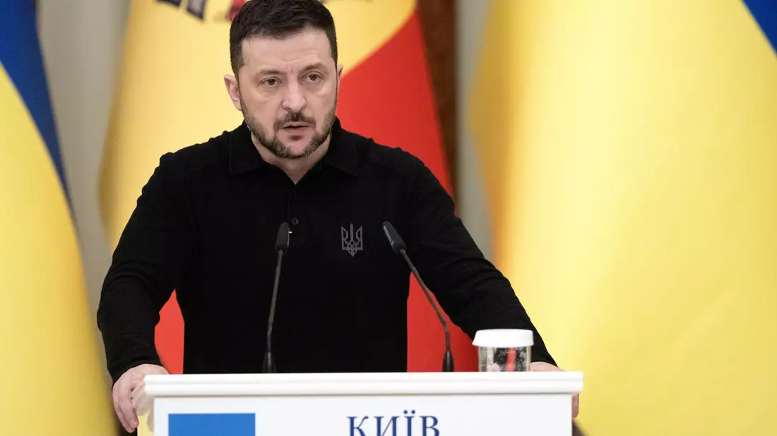 Der ukrainische Präsident Wolodymyr Selenskyj will mehr Zugriff auf die im Westen eingefrorenen Milliarden aus russischem Staatsvermögen. (Archivbild) - Bild: Eugen Kotenko/Ukrinform/dpa