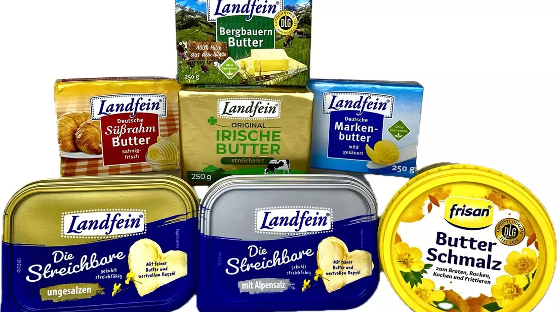 Zweite Preissenkung in zwei Tagen: Ab sofort weitere Butterartikel bei NORMA reduziert / FRISAN Butterschmalz und LANDFEIN Bergbauernbutter deutlich günstiger - Bild: presseportal.de