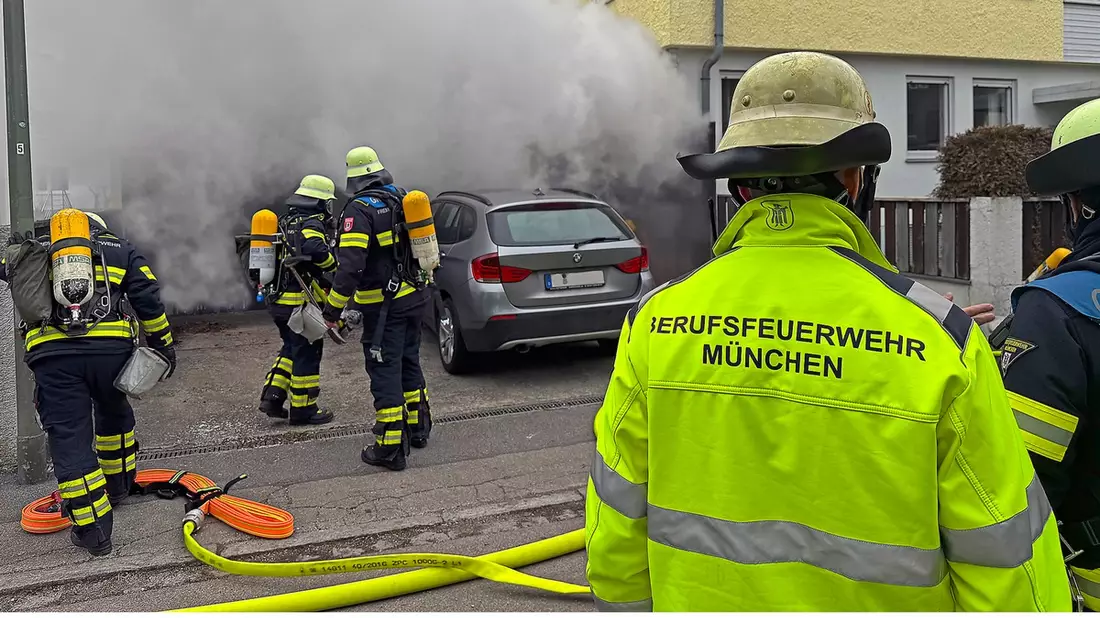 FW-M: Tiefgarage in Vollbrand (Maxhof) - Bild: presseportal.de