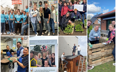 Freiwilligentag: Mehr als 840 Mitarbeitende der TARGOBANK unterstĂŒtzten 2024 ĂŒber 230 gemeinnĂŒtzige Organisationen - Foto: presseportal.de Freiwilligentag: Mehr als 840 Mitarbeitende der TARGOBANK unterstĂŒtzten 2024 ĂŒber 230 gemeinnĂŒtzige Organisationen - Foto: presseportal.de