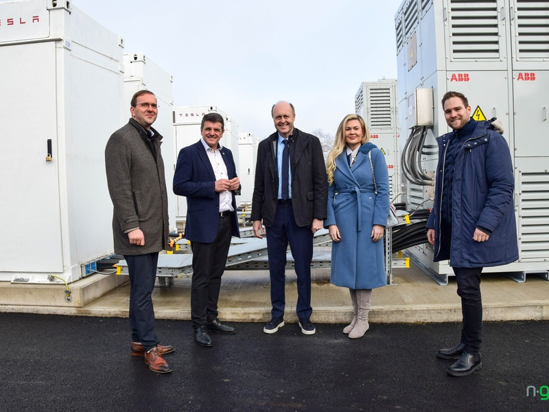 NGEN feiert Inbetriebnahme der größten Batteriespeicheranlage Österreichs - Foto: presseportal.de