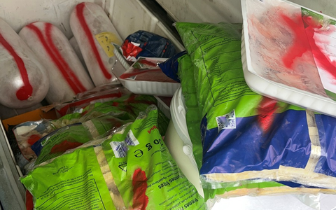 API-TH: Kühltransporter ohne Kühlung - Foto: presseportal.de