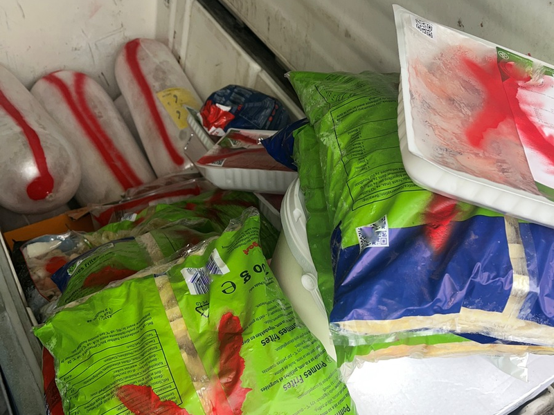 API-TH: Kühltransporter ohne Kühlung - Foto: presseportal.de