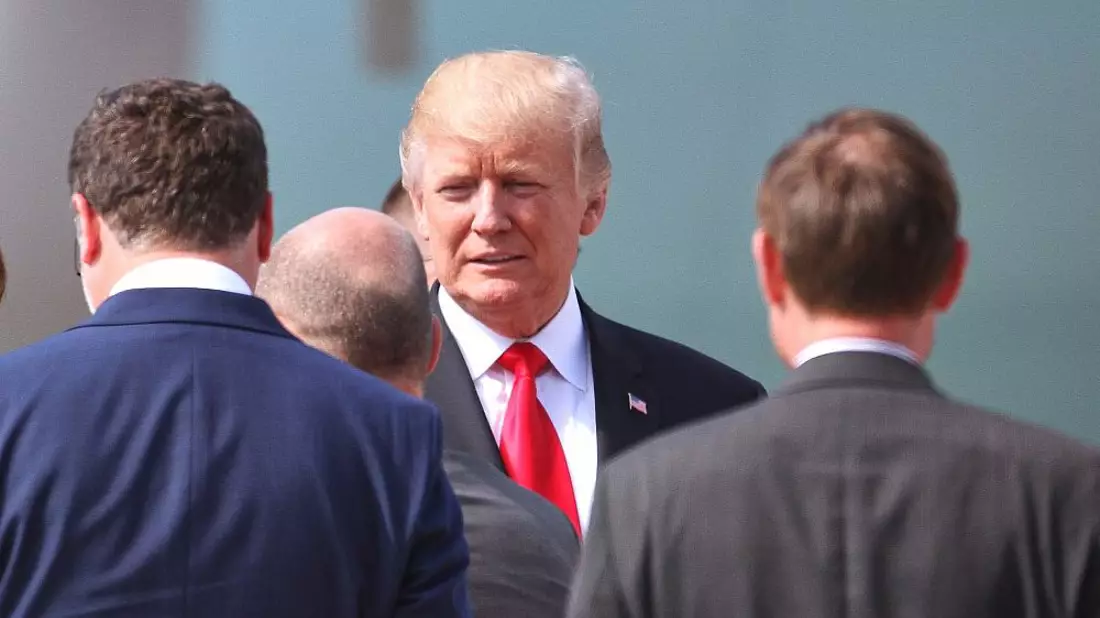 Donald Trump und Olaf Scholz (Archiv) - Bild: über dts Nachrichtenagentur