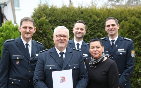 POL-OF: Erster Polizeihauptkommissar Ronald Ehmann in den Ruhestand verabschiedet - Foto: presseportal.de