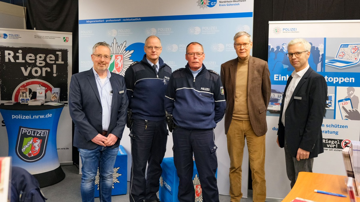POL-GT: Sicherheitsberatung der Polizei Gütersloh auf der Baumesse - 07.-09. Februar 2025 - Foto: presseportal.de