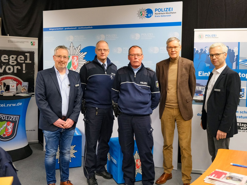 POL-GT: Sicherheitsberatung der Polizei Gütersloh auf der Baumesse - 07.-09. Februar 2025 - Foto: presseportal.de