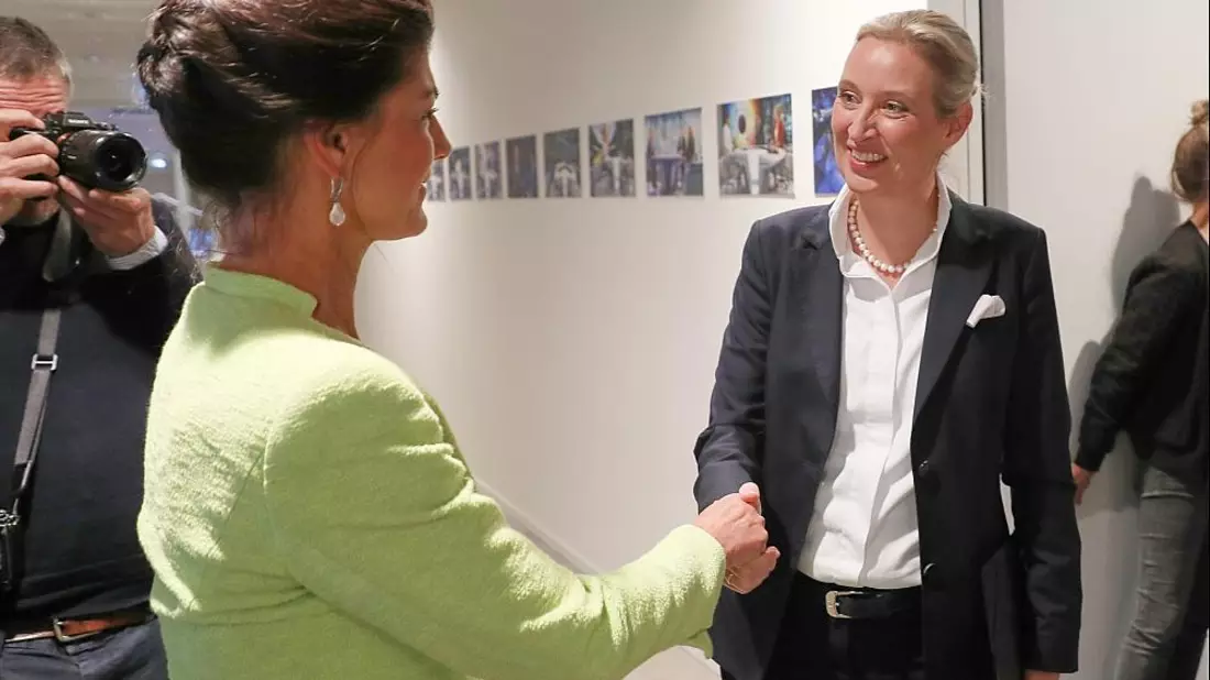 Sahra Wagenknecht und Alice Weidel (Archiv) - Bild: über dts Nachrichtenagentur