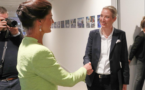 Sahra Wagenknecht und Alice Weidel (Archiv) - Foto: über dts Nachrichtenagentur
