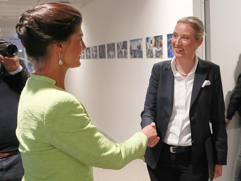 Sahra Wagenknecht und Alice Weidel (Archiv) - Foto: über dts Nachrichtenagentur