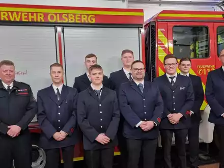 FF Olsberg: Generalversammlung der Löschgruppe Olsberg - Gevelinghausen - Foto: presseportal.de
