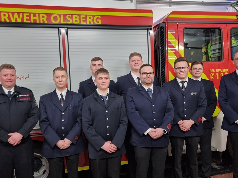 FF Olsberg: Generalversammlung der Löschgruppe Olsberg - Gevelinghausen - Foto: presseportal.de