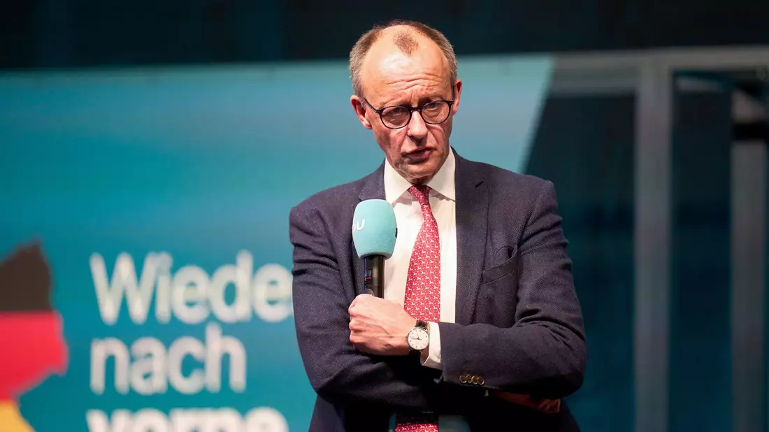 Friedrich Merz schließt Gespräche mit der SPD nach der Wahl nicht aus. (Archivbild) - Bild: Thomas Frey/dpa