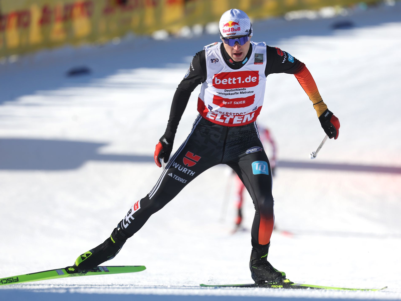 Kombinierer Vinzenz Geiger siegte beim Weltcup im estnischen Otepää. - Foto: Karl-Josef Hildenbrand/dpa
