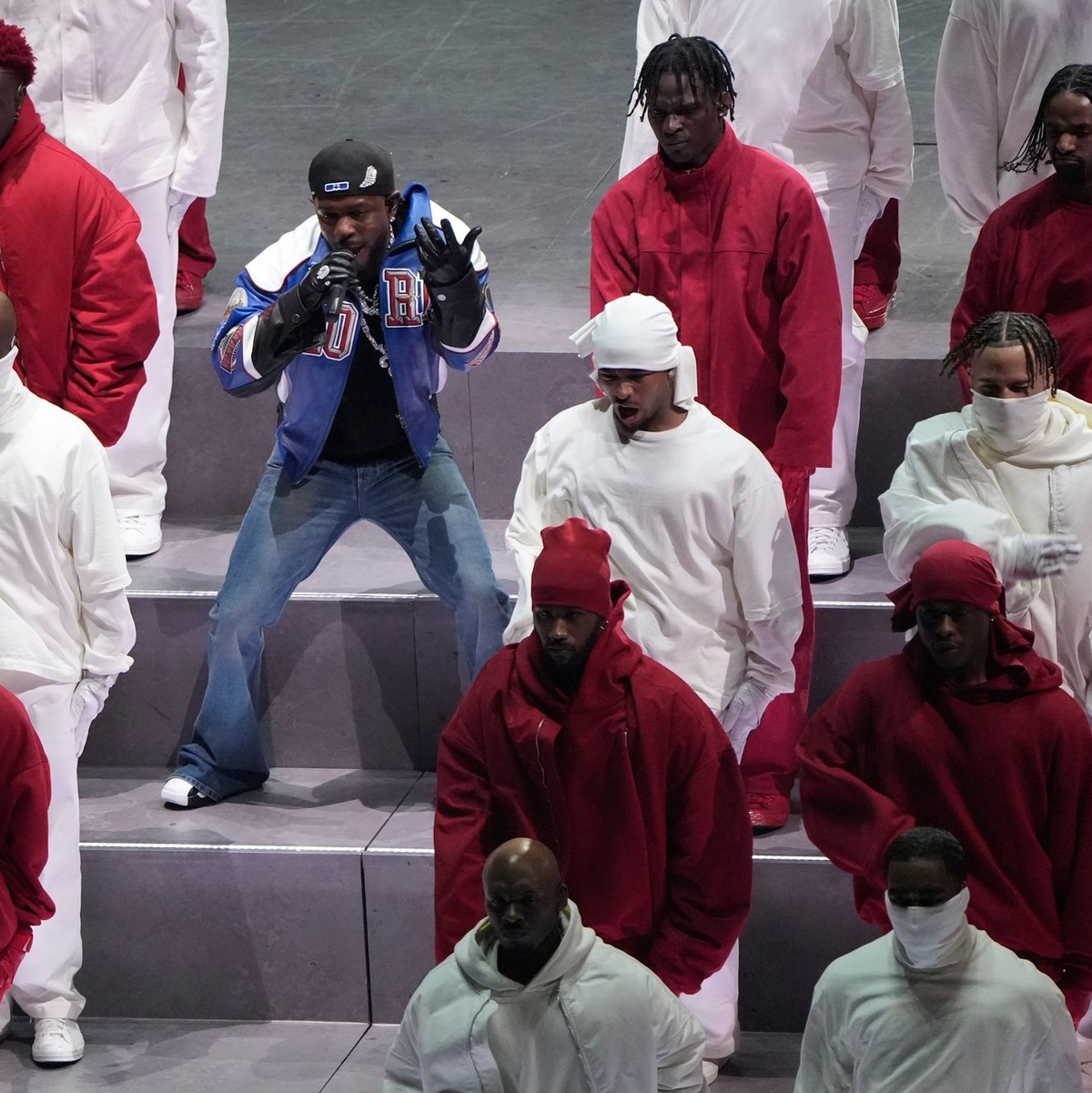 Wortstarke Halbzeitshow - Foto: Charlie Riedel/AP/dpa