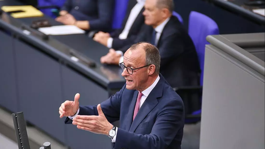 Friedrich Merz und Olaf Scholz (Archiv) - Bild: über dts Nachrichtenagentur