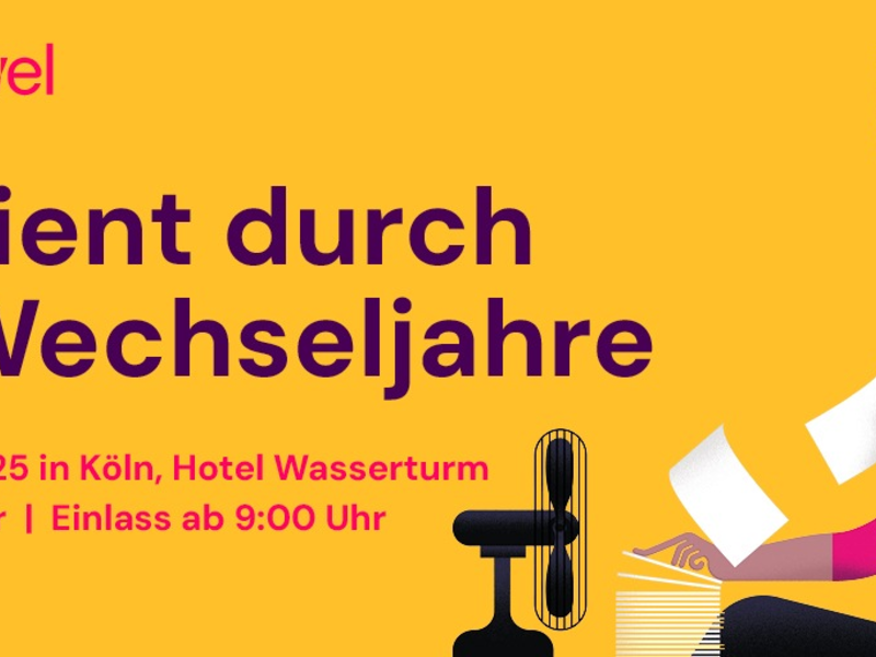 NEXXT LEVEL - ganztägige Publikums-Veranstaltung mit Top-Speaker:innen rund um Wechseljahre am 7. März 2025 in Köln / Tickets im Vorverkauf erhältlich, vergünstigte Kontingente für HR-Manager:innen - Foto: presseportal.de