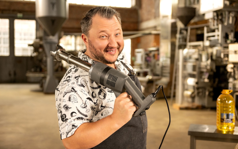 Jetzt bewerben: Sebastian Lege kämpft im ZDF für besseres Schulessen - Foto: presseportal.de