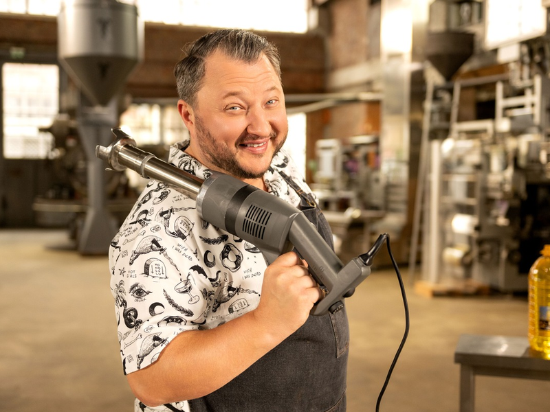Jetzt bewerben: Sebastian Lege kämpft im ZDF für besseres Schulessen - Foto: presseportal.de
