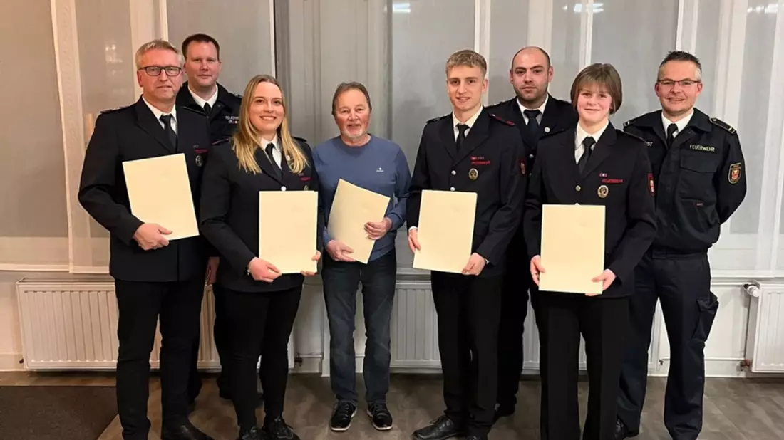 FW-MK: Jahresdienstbesprechung des Spielmannszugs der Freiwilligen Feuerwehr Iserlohn - Bild: presseportal.de
