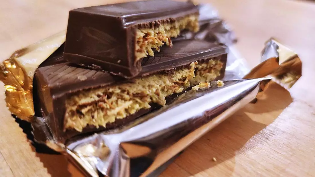 Als Dubai-Schokolade verkaufte Schokolade mit Pistaziencreme (Archiv) - Bild: über dts Nachrichtenagentur