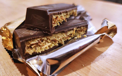 Als Dubai-Schokolade verkaufte Schokolade mit Pistaziencreme (Archiv) - Foto: über dts Nachrichtenagentur Als Dubai-Schokolade verkaufte Schokolade mit Pistaziencreme (Archiv) - Foto: über dts Nachrichtenagentur