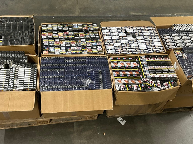 HZA-KA: Lebensmittel der anderen Art / Zigarettenschmuggel dank Röntgenblick verhindert - Foto: presseportal.de