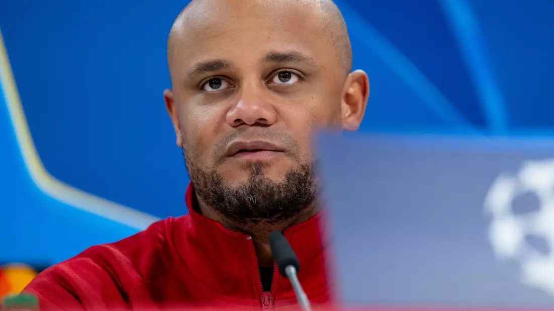 Trainer Vincent Kompany freut sich auf die besondere Atmosphäre. - Bild: Sven Hoppe/dpa