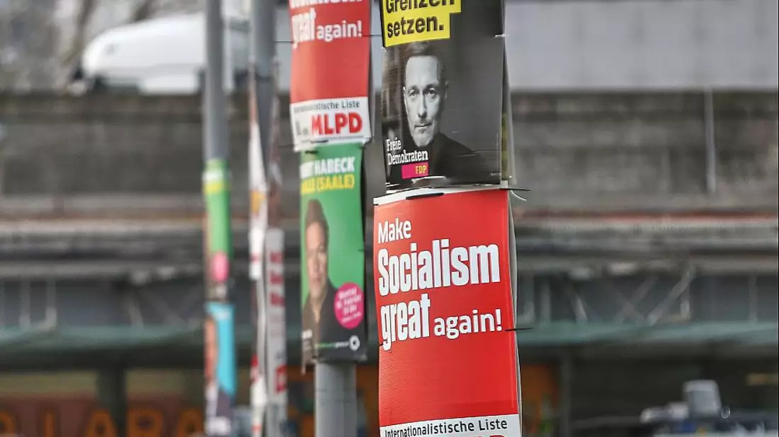 Wahlplakate zur Bundestagswahl (Archiv) - Bild: über dts Nachrichtenagentur